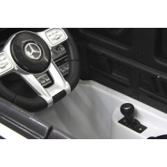 Ride-on Mercedes-Benz AMG G 63 blanco 12V