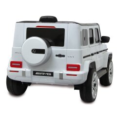 Ride-on Mercedes-Benz AMG G 63 blanco 12V