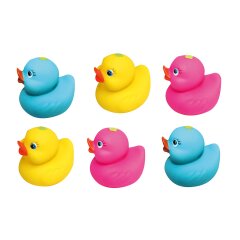 Jouets de bain canard 6 parties