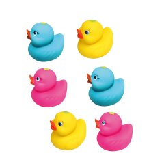 Juguetes de ba&ntilde;o Patos 6pz.