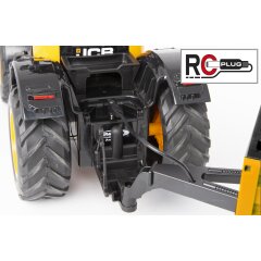 Remorque Basculante jaune pour RC Tracteur 1:16