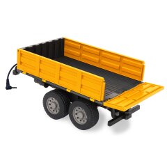 Remorque Basculante jaune pour RC Tracteur 1:16
