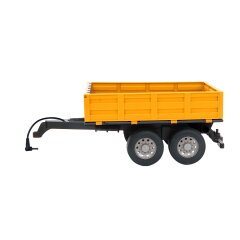 Tipper Trailer yellow for RC-Tractor 1:16