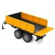 Remorque Basculante jaune pour RC Tracteur 1:16