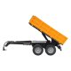 Remorque Basculante jaune pour RC Tracteur 1:16