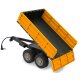 Tipper Trailer yellow for RC-Tractor 1:16