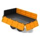 Tipper Trailer yellow for RC-Tractor 1:16