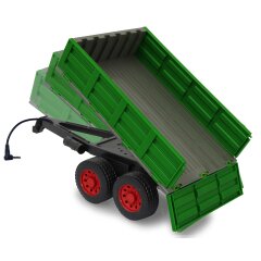 Kipper dunkel grün für RC-Traktor 1:16