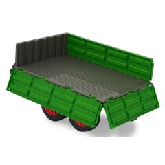 Remorque Basculante vert foncé pour RC Tracteur 1:16