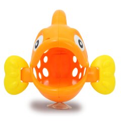 Bath toys collector Hungry Fish orange