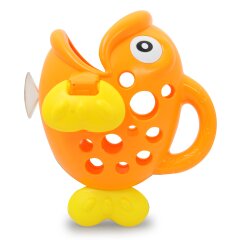 Organisateur de jouets de bain Hungry Fish orange