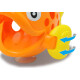 Bath toys collector Hungry Fish orange