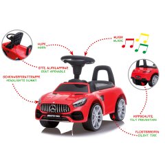 Cavalcabile Mercedes-Benz AMG GT rosso 2in1