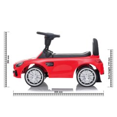 Cavalcabile Mercedes-Benz AMG GT rosso 2in1