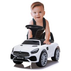 Correpasillo Mercedes-Benz AMG GT blanco 2en1