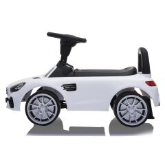 Correpasillo Mercedes-Benz AMG GT blanco 2en1