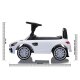 Push Car Mercedes-Benz AMG GT white 2in1