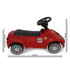 Cavalcabile Ferarri 488 rosso