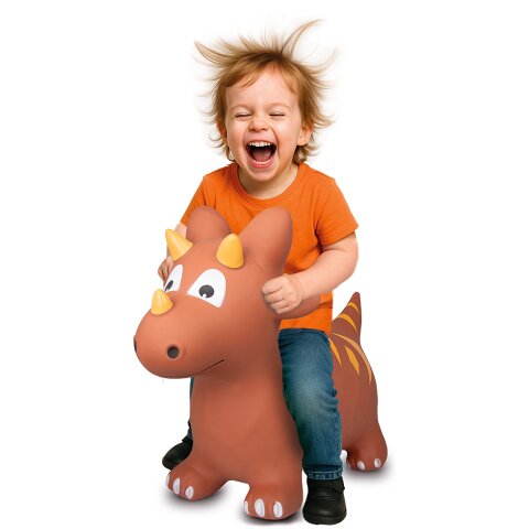 Animal saltarín Dino HoppyDoo con bomba