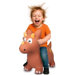 Bouncing animal Dino HoppyDoo with pump