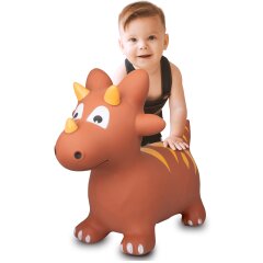 Bouncing animal Dino with pump