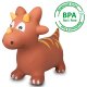 Bouncing animal Dino with pump