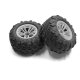 Tyres + rims Extron 1:14 2,4GHz 4pcs.