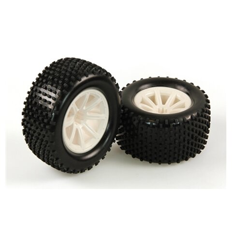 Tyres + rims 1:10 Brecter 2pcs