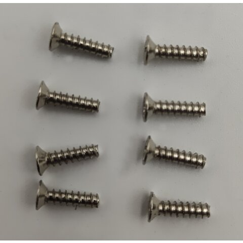 Tornillo 2x8 avellando Skull Nightstorm 8 pz.