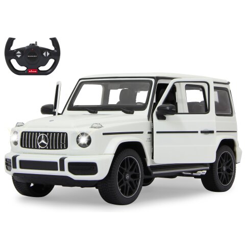 Mercedes-Benz AMG G63 1:14 blanc 2,4GHz Porte manuelle