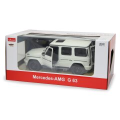 Mercedes-AMG G63 1:14 bianco 2,4GHz Porta manuale