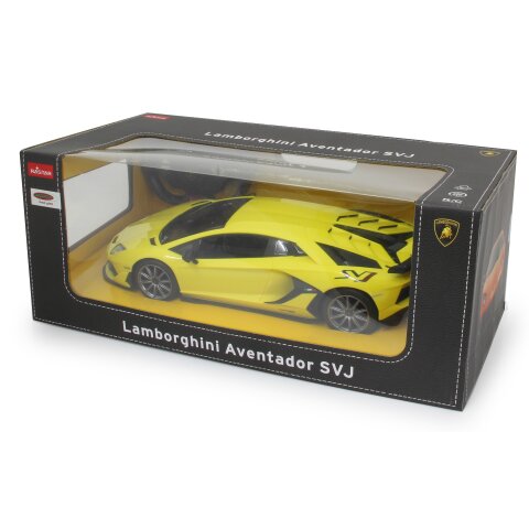 Lamborghini Aventador SVJ 1:14 amarillo 2,4GHz