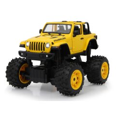 Jeep Wrangler JL 1:14 amarillo 2,4GHz big wheel puerta manual