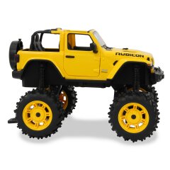 Jeep Wrangler JL 1:14 amarillo 2,4GHz big wheel puerta manual