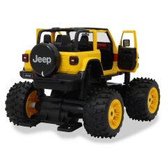 Jeep Wrangler JL 1:14 gelb 2,4GHz A Big Wheel T&uuml;r manuell