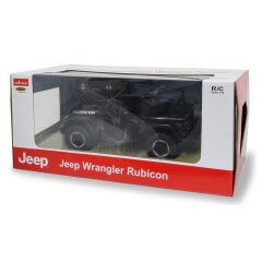 Jeep Wrangler JL 1:14 negro 2,4GHz puerta manual