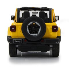 Jeep Wrangler JL 1:14 jaune 2,4GHz Porte manuelle