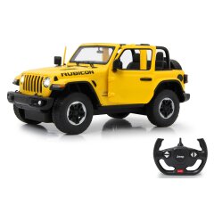 Jeep Wrangler JL 1:14 jaune 2,4GHz Porte manuelle