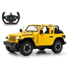 Jeep Wrangler JL 1:14 yellow 2,4GHz door manual