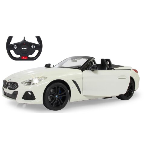 BMW Z4 Roadster 1:14 blanco 2,4GHz puerta manual