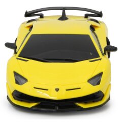 Lamborghini Aventador SVJ 1:24 amarillo 2,4GHz