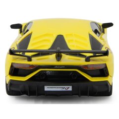 Lamborghini Aventador SVJ 1:24 amarillo 2,4GHz