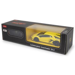 Lamborghini Aventador SVJ 1:24 amarillo 2,4GHz