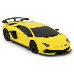 Lamborghini Aventador SVJ 1:24 amarillo 2,4GHz