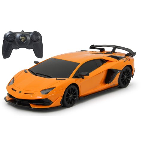 Lamborghini Aventador SVJ 1:24 arancione 2,4Ghz