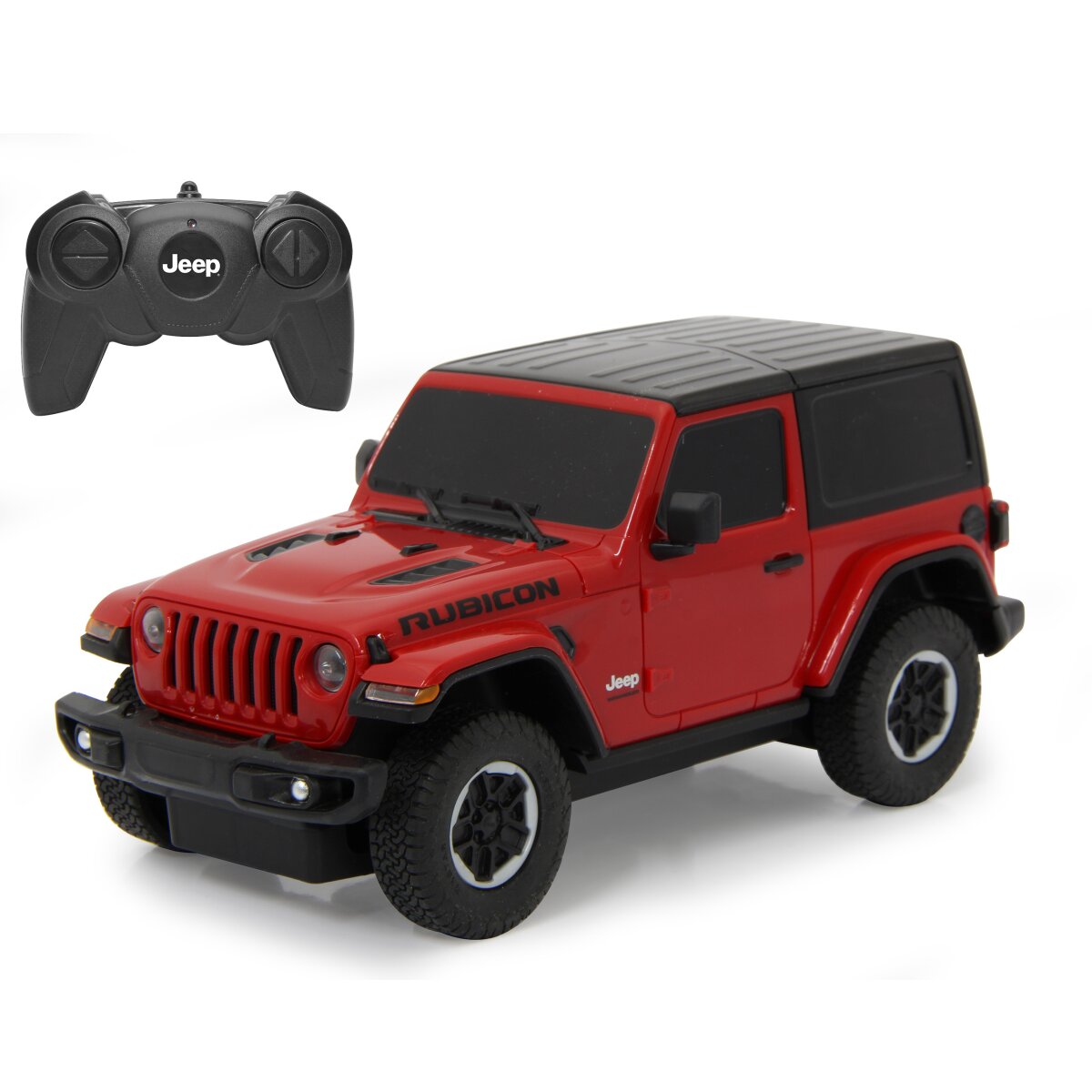 rc red jeep wrangler