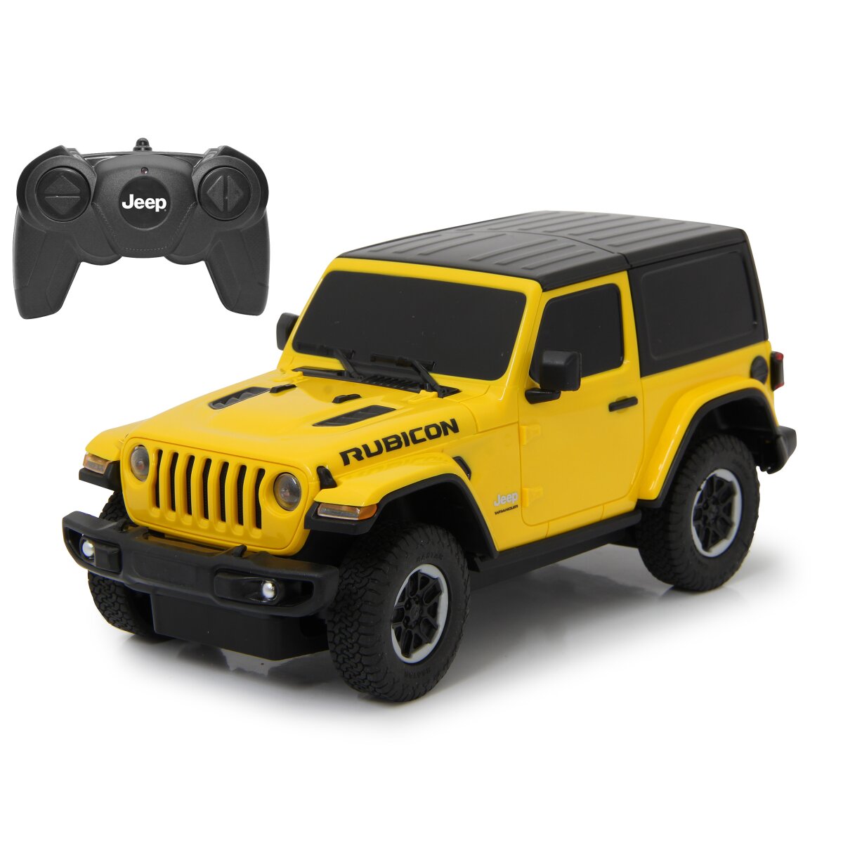 Jamara Jeep Wrangler JL 1:24 žlutý 27MHz  