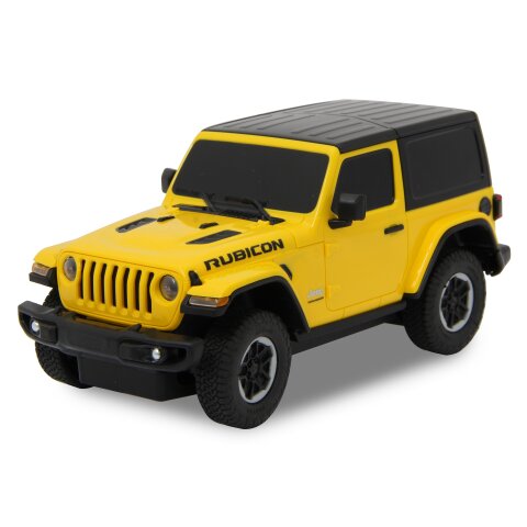 Jeep Wrangler JL 1:24 amarillo 2,4GHz