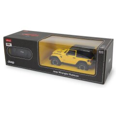 Jeep Wrangler JL 1:24 amarillo 2,4GHz