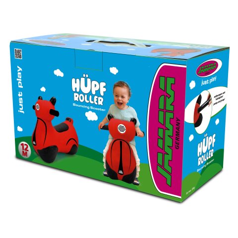 Hpfroller rot mit Pumpe